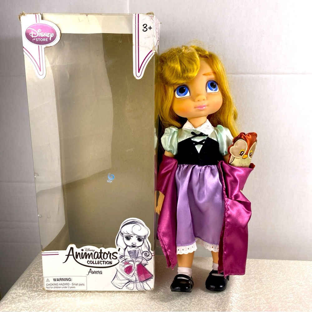 Disney Store Animator Collection Doll Aurora 16” Sleeping Beauty